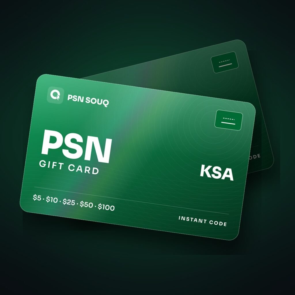 PSN Gift Card — KSA